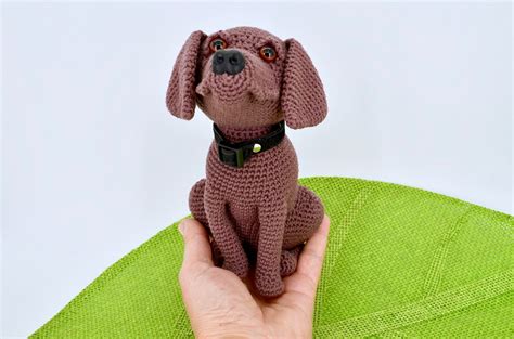 Labrador Retriever Crochet Pattern Chocolate Crochet Labrador - Etsy UK