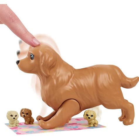 Купить Барби с собакой и новорожденными щенками Barbie Newborn Pups ...