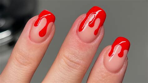 Easy Nail Art Tutorial For Halloween: Blood Drips - Beauty Bay Edited