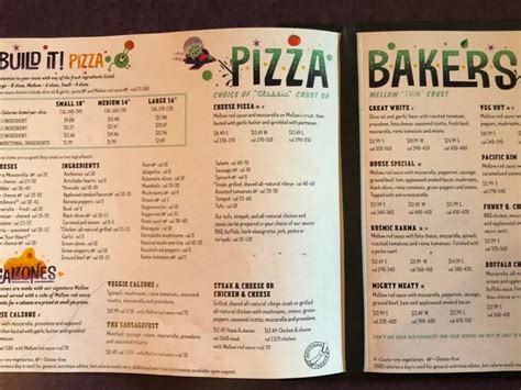 Mellow Mushroom Menu Prices [Updated] | February 2025