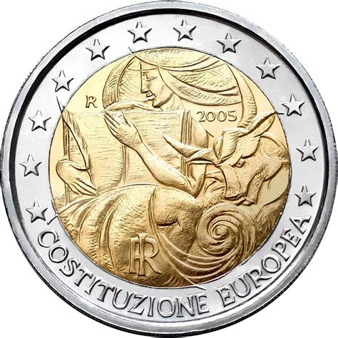 Памятные €2 монеты - Италия - Информационный каталог евро
