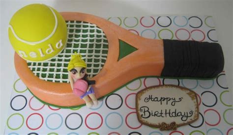 Tennis Birthday Cake - CakeCentral.com