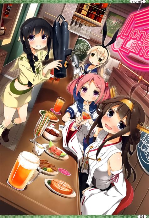 yume no owari kantai collection kitakami (kancolle) kongou (kancolle