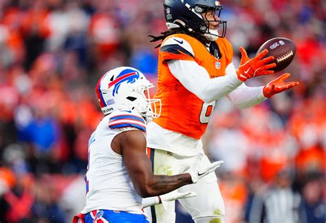 Bills vs Broncos player stats from NFL divisional-round playoff game