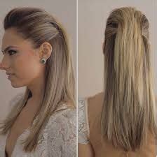 Penteados Com Topete E Cabelo Solto - penteados para cabelos lisos soltos com topete | Penteados para cabelo ...