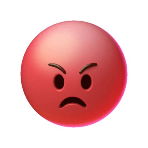 Angry Face Red Emoji GIF | GIFDB.com