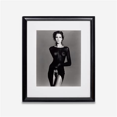 Richard Avedon | Stephanie Seymour, model, New York City, May 9 (1992