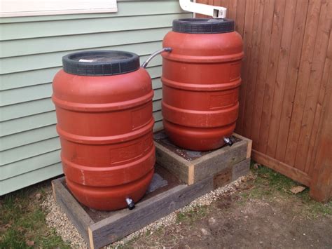 how to install rain barrels
