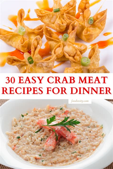 30 Crab Recipes To Try For Dinner - Foodiosity