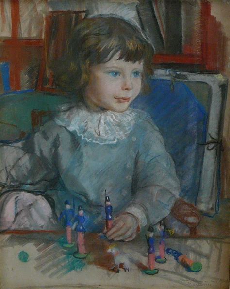 Портрет сына Черкесова. 1934. Зинаида Серебрякова (1884-1967 ...