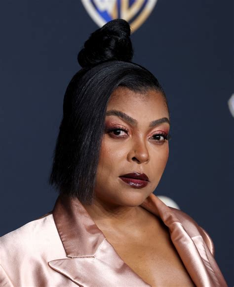 Taraji P Henson's Side Bang Is So Extreme, It's Basically Half a Bob