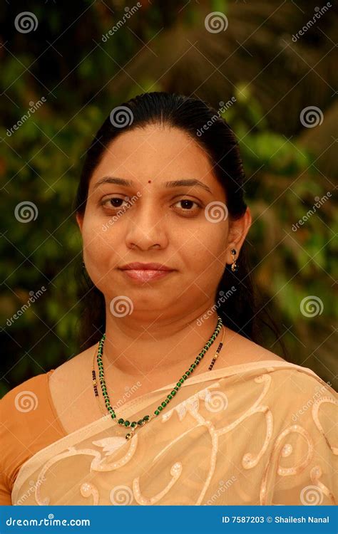 Rich Indian woman stock image. Image of nice, indian, serious - 7587203