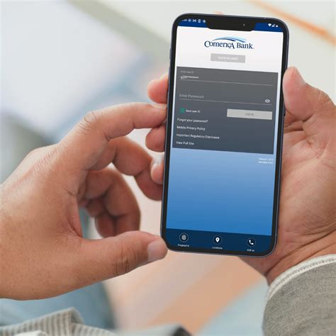 comerica bank    improved mobile banking app