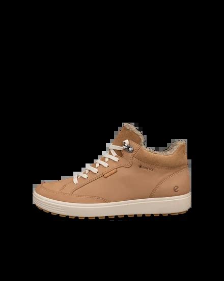 ECCO® Soft 7 Tred mellemhøj Gore-Tex støvle i nubuck til damer | Brun