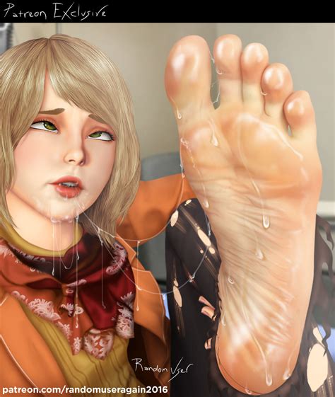 Ashley Graham Self Foot Worship (RandomUserAgain2016) [Resident Evil