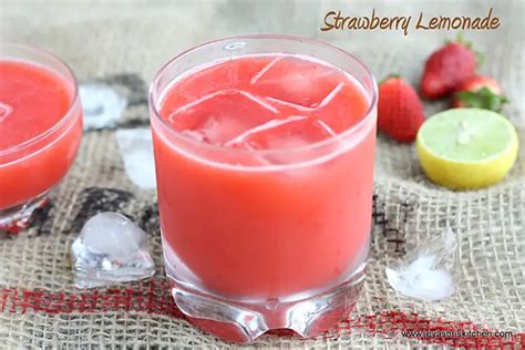 strawberry-lemonade - Jeyashri's Kitchen