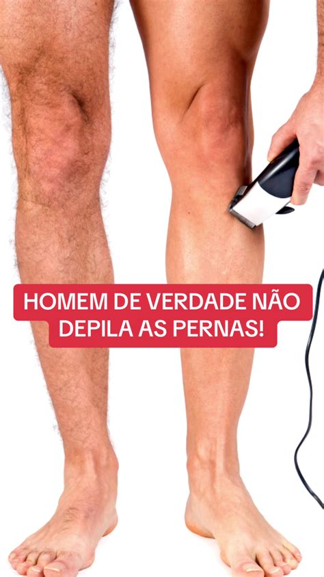 Homem Pode Raspar A Perna