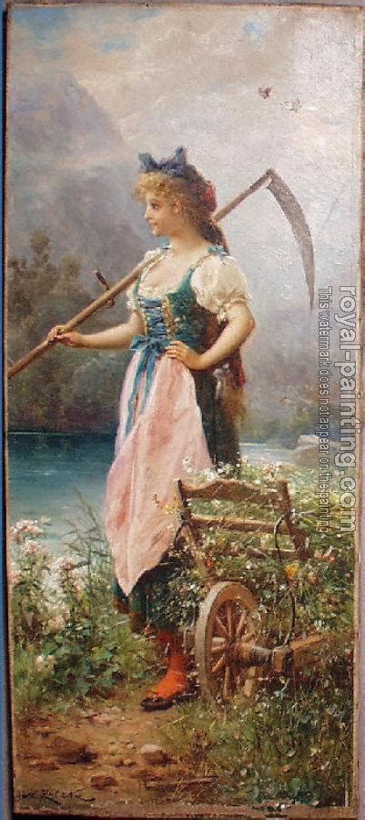 Hans Zatzka painting by Hans Zatzka | Oil Painting Reproduction