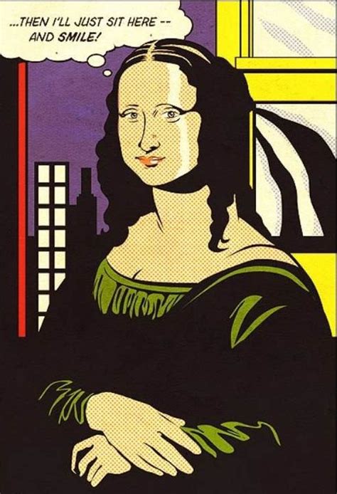 Art Now and Then: Poor Mona