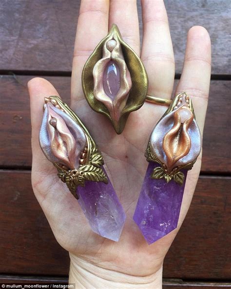 Instagram page Emily Mystical features designer's colorful VAGINA ...