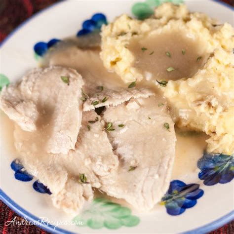 Slow Cooker Turkey Breast and Gravy - Making Life Delicious
