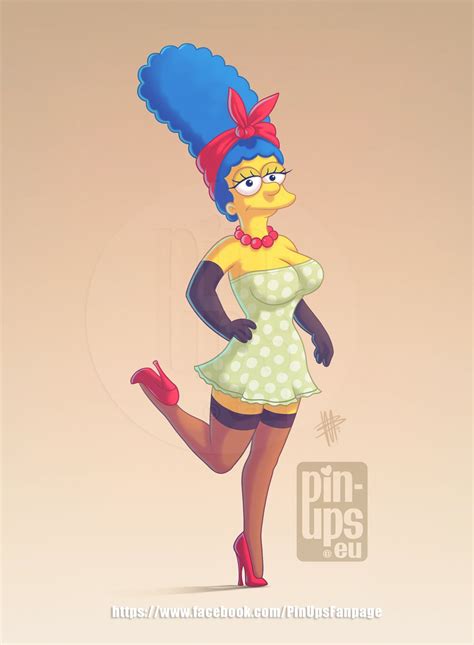 Marge Simpson Simpsons Drawings, Simpsons Art, Cute Cartoon Drawings