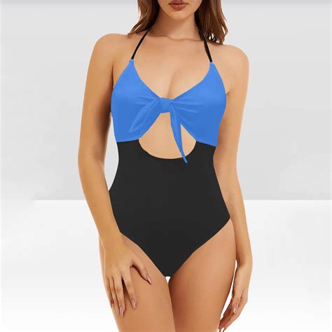 Feimerou Womens Sexy One Piece Bathing Suit Swimsuit High Cut Cheeky