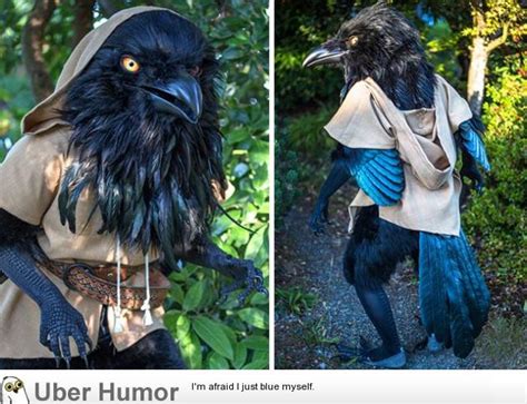 This unbelievable crow costume | Funny Pictures, Quotes, Pics, Photos ...