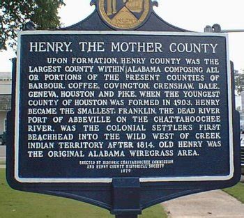 Henry County History