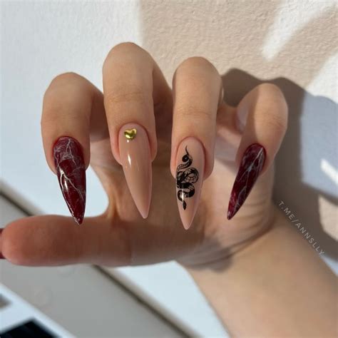Красные ногти дизайн | Wow nails, Multicolored nails, Classic nails