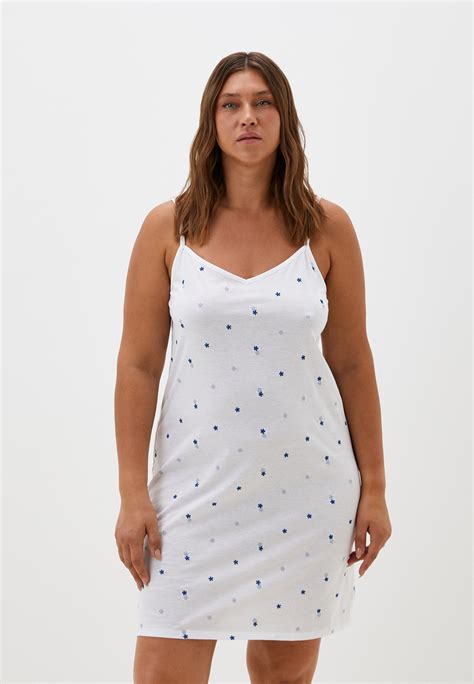 Сорочка ночная Intimissimi, цвет: белый, MP002XW0069I — купить в ...