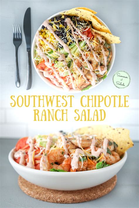 southwest chipotle ranch salad passport flavor