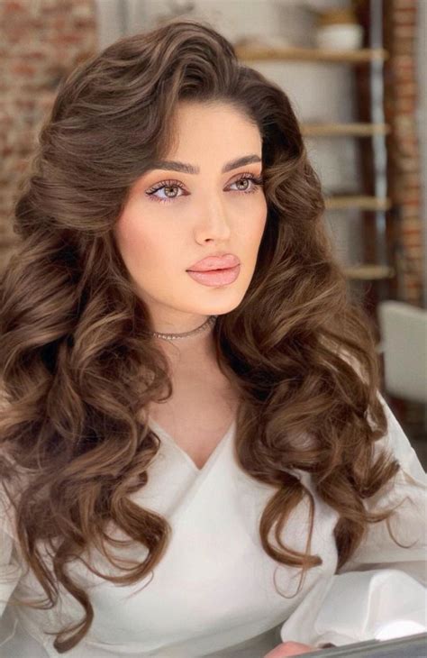 Pin by ☆Всегда Драться☆ on Макияж | Glamour hair, Hollywood hair, Hair ...