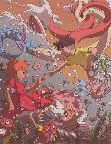 PONYO FANART by bonggely on DeviantArt