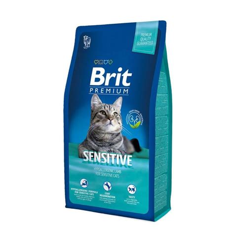 Brit Premium Cat Adult Sensitive, 8 kg: 133,79 RON - PetMart PetShop