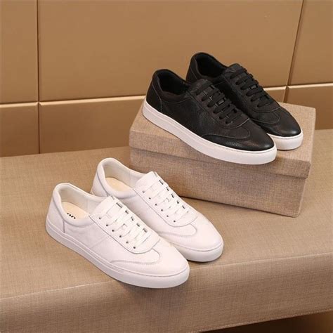 China Customized Genuine Leather Casual White Men Sneaker Manufacturers ...