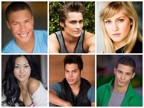 Samurai Cast | Power rangers samurai, Power rangers, Power rangers ...