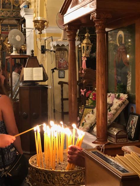 august  panagia celebrations  greece