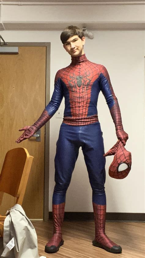 Finally finished my TASM2 suit! : r/Marvel
