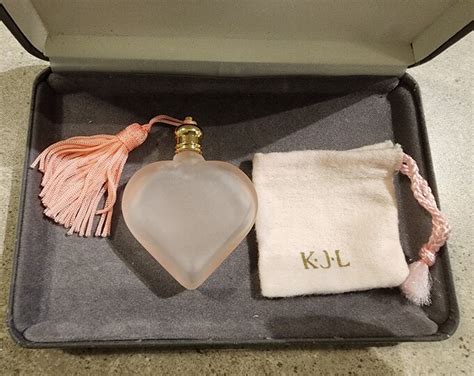 Perfume Bottle, KJL Bag, Perfume Bottle Heart Shape, Love, Gift for Her ...