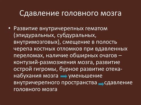 Черепно-мозговая травма - презентация онлайн