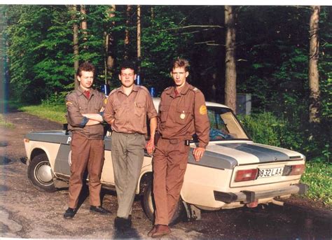 Latvian police posing by their car in the early '90s. | History lover ...