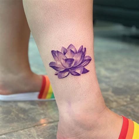 Purple Lotus Flower Tattoo Meaning : Purple Lotus Flower Tattoo Designs ...