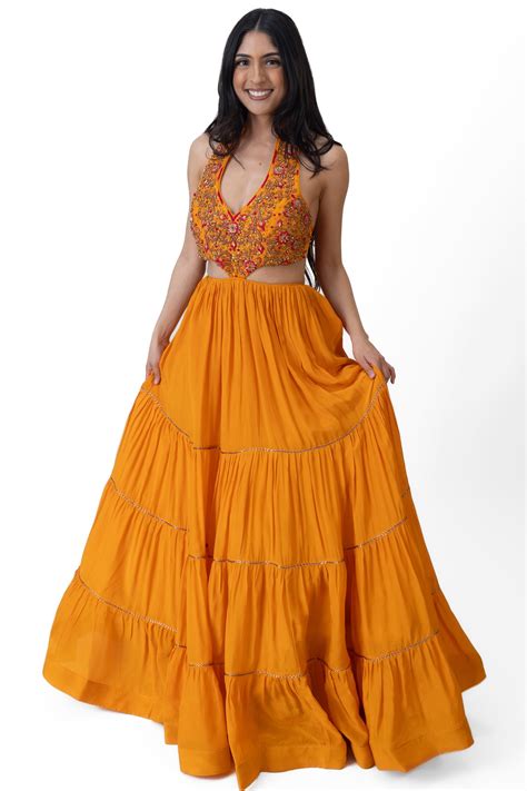Yellow Gown | Yellow Long Dress – Raas