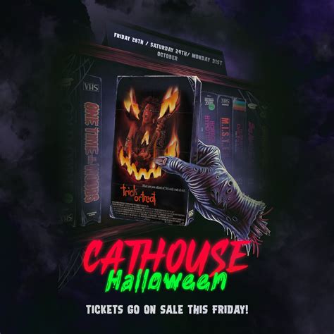 Cathouse Glasgow 💎 on Twitter: "Cathouse Halloween 2022 Tickets on sale