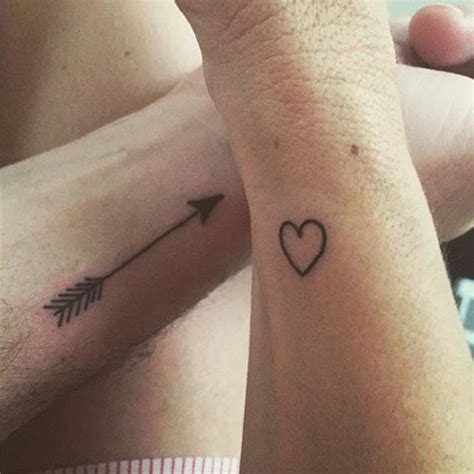 unique love tattoos  married couples small meaningful
