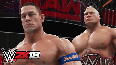 WWE 2K18 OFFICIAL GAMEPLAY GRAPHICS - INSANE MODELS & COMPARISONS (Brock Lesnar, John Cena ...