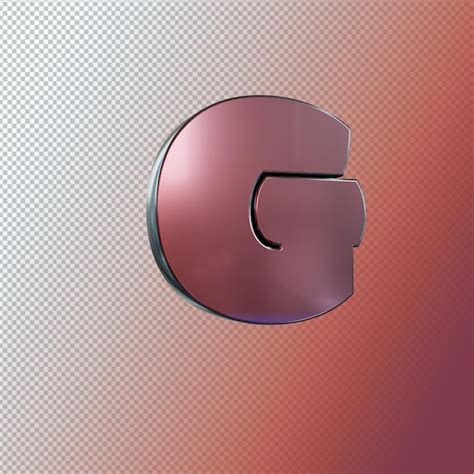 Premium PSD | Letter g