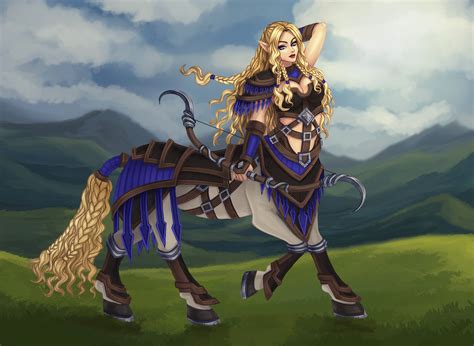 Female Centaur Archer