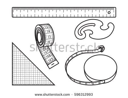 Drawing Measuring Tools at PaintingValley.com | Explore collection of ...